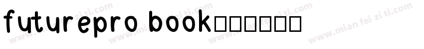futurepro book字体转换